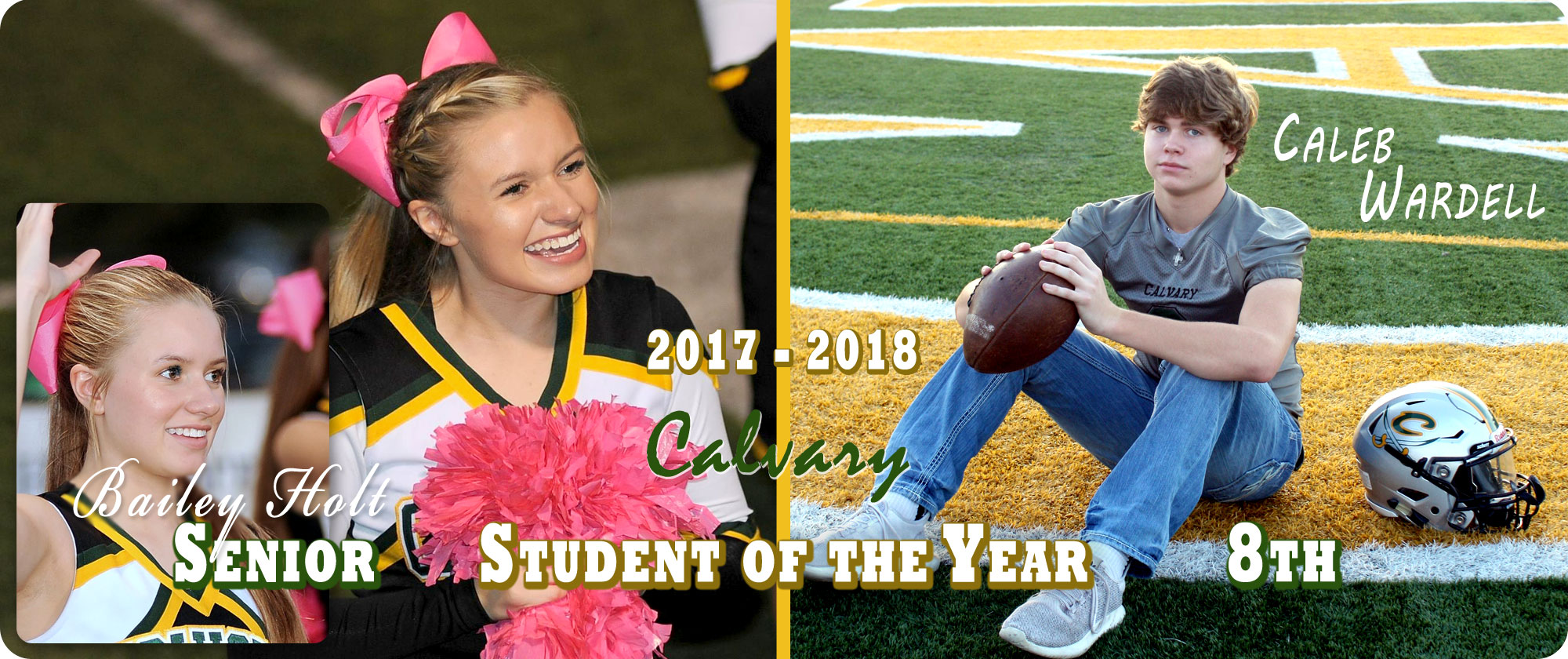 Calvary Student of the Year 2017 - 2018
