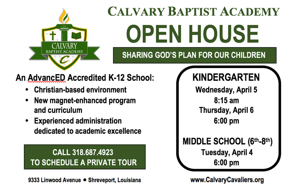 Open House Information